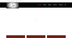 Desktop Screenshot of coxculinaryarts.com